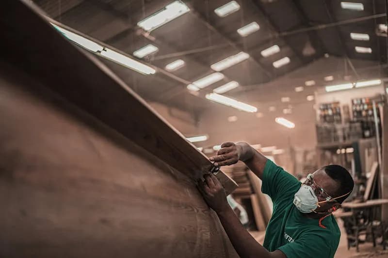 Orlagem EVA com linha de cola visível para comparação com PUR